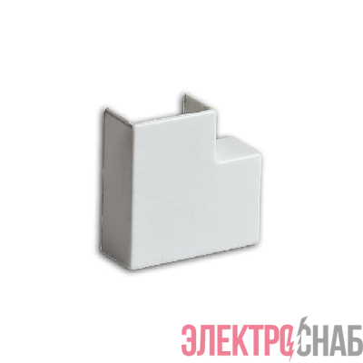 Поворот 90град. для кабель-канала РКК 40х25 бел. Ruvinil ПВР-40х25