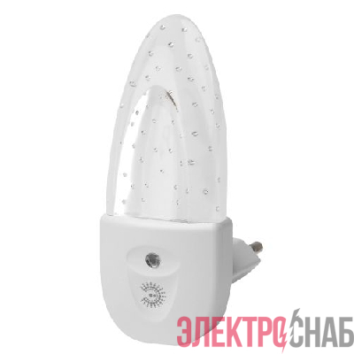 Светильник NN-619-LS-W ночник "Пузырьки" от сети с сенсором бел. ЭРА Б0019103