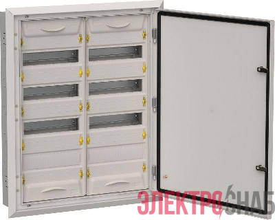 Корпус металлический ЩРв-96 (2х48) 755х625х130 IP31 сер. TITAN 5 IEK TI5-50-V-2X048-31-7035