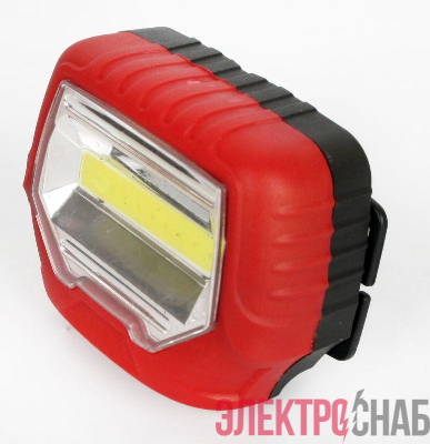 Фонарь налобный 922-TH (3Ватт COB LED 1 режим 3хR6 блист-пакет красн.+черн) Ultraflash 12855