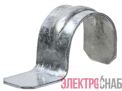 Скоба крепежная однолапковая d31-32мм для монтажн. пистолета метал. ELASTA IEK ET-MP40D-SO-031-01-050