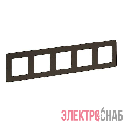 Рамка 5-м Inspiria бронз. IEK 673979
