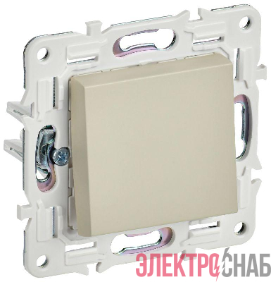 Выключатель 1-кл. SKANDY 10А SK-V01B беж. IEK SK-V10-0-10-K10