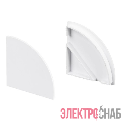 Заглушка KANT-H55 ROUND глухая пластик (комплект) Arlight 044611