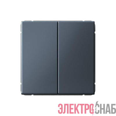 Выключатель кнопочный 2-кл. ArtGallery 10AX быстрозажим. клем. механизм грифель SE GAL000717S