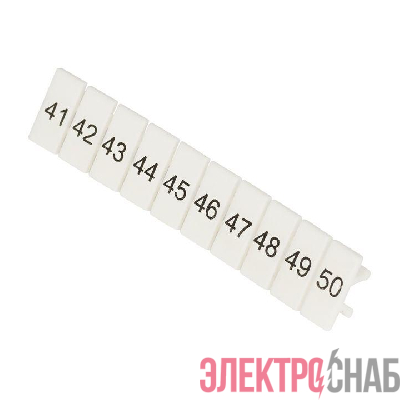 Маркер для JXB с нумерацией 1-50 (уп.100шт) PROxima EKF dek-35-1-50