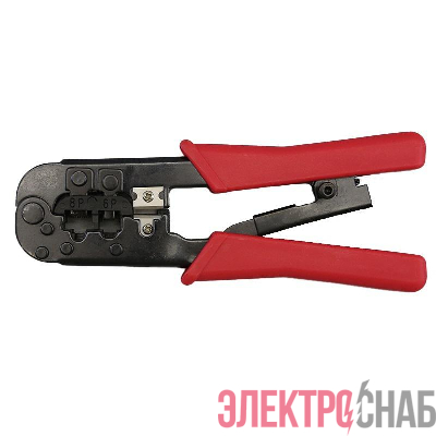 Устройство обжимное для LAN кабеля RJ-45 RJ-12 (DIY) SUPRLAN 12-0101-1