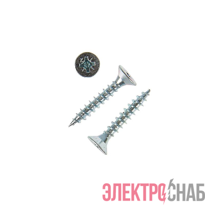 Саморез ШУц 5.0х30 потайная головка (уп.12шт) Tech-Krep/Zitar 102445