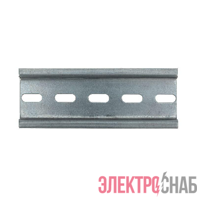 DIN-рейка перфорированная L1400 оцинк. Rexant 12-8140