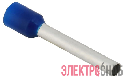 Наконечник НШВИ 2.5-18 темн. син. (уп.20шт) IEK UGN11-D25-018-020