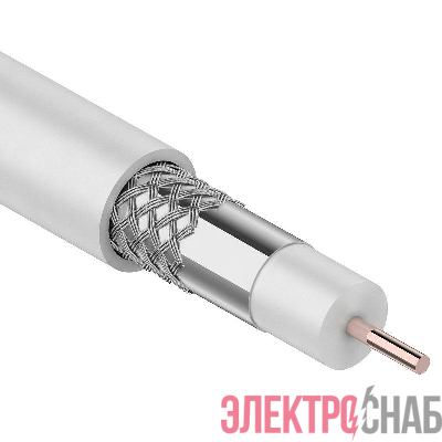 Кабель RG-6U (64%) 75Ом Б (уп.100м) Rexant 01-2201