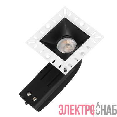 Светильник светодиодный MS-RIALTO-TRIMLESS-S40x40-9W Warm3000 (BK 36 deg 230В) IP20 металл Arlight 048321
