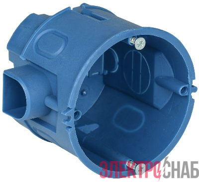 Коробка установочная С3 d68x60 для твердых стен (с саморезами и стык. узлами) GENERICA UKT10-068-060-000-A-S-UO
