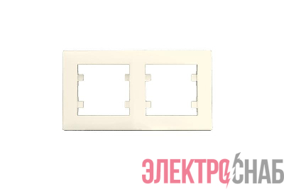 Рамка 2-м Karea RIZZ крем Makel 88010702