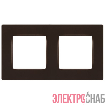 Рамка 2-м 12-5202-13 Классик бронза Эра Б0067787