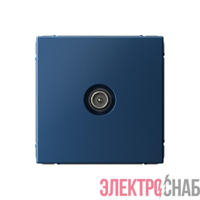 Розетка телевизионная проходная TV ArtGallery 4дБ механизм аквамарин SE GAL001192