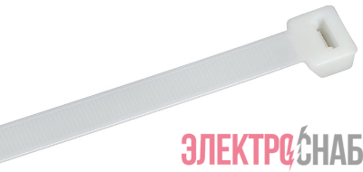 Хомут 12.4х1000мм P6.6 стандартный бел. (уп.100шт) IEK UHH30-D124-1000-100-K01