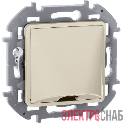 Вывод кабеля Inspiria с зажимом для крепления сл. кость IEK 673891