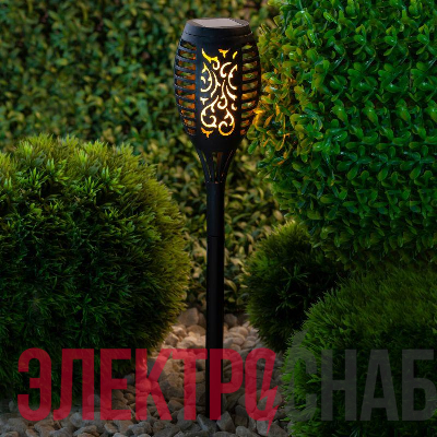 Светильник садовый ERASF020-33 Факел 49.5см солнечная батарея ЭРА Б0044241