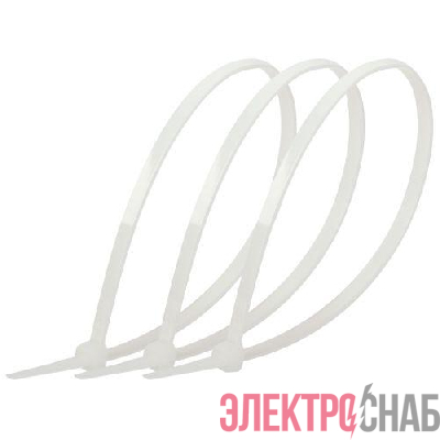 Хомут кабельный 4.8х400 NO-225-161 бел. (уп.100шт) Эра Б0065987