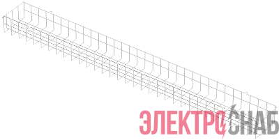 Решетка защитная 97 856 для ДСП/ДСО 1600х176 Innolux 97856