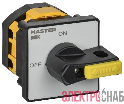 Переключатель кулачковый 40А (сх. 92) стандартная рукоятка IEK MI-CS10-040-092