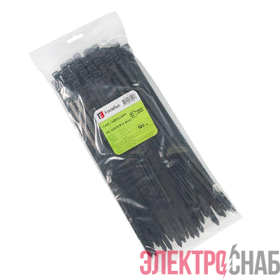 Хомут нейлоновый КСС MULTILOCK 8х300 черн. (уп.100шт) Fortisflex 102326