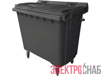 Мусорный контейнер на колесах  (770 л) серый MGBK-770 зеленый MGBK-770 зеленый
