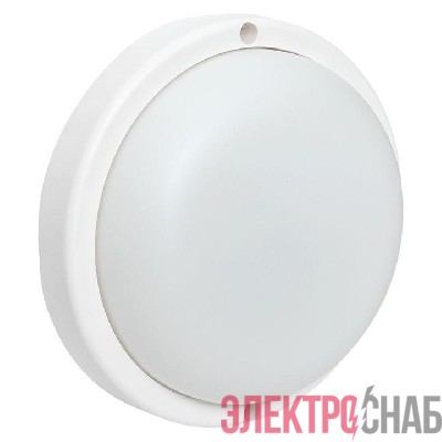 Светильник светодиодный ЖКХ ДПО-1100 12Вт 4000К IP65 круг с оптико-акустическим датчиком движения LUMA EKF BKL-1100DA-R-12-4000