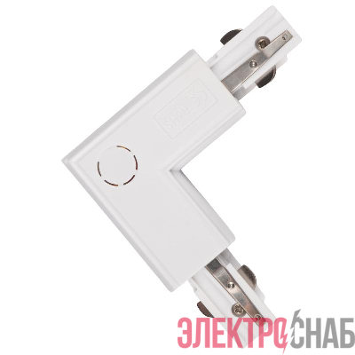 Аксессуар к шинопроводу трехфазному 3P PTR CL-WH INT коннектор внутренний Pro+ бел. JazzWay 5063099