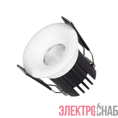 Светильник светодиодный MS-FOGGY-BUILT-R45-5W Warm3000 (WH 36 deg 230В) IP54 металл Arlight 044621