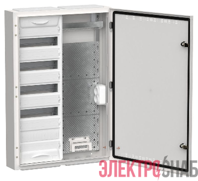 Корпус комбинированный ЩРн-60 (2х60) TITAN 5 бел. IEK TI5-51-N-2X060-30