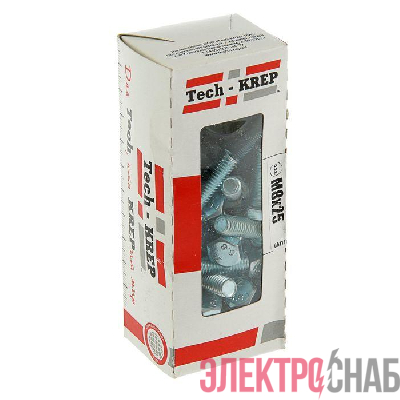 Болт с шестигранной головкой DIN933 М8х25 оцинк. (уп.40шт) Tech-Krep/Zitar 105208