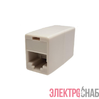 Соединитель проходной 8P8C RJ-45 UTP (DIY) SUPRLAN 10-0337-1