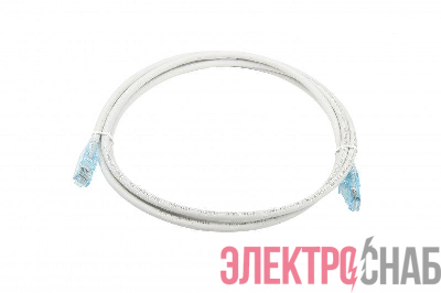 Патч-корд кат.6 U/UTP LSZH PC-LPM-UTP-RJ45-RJ45-C6-2M-LSZH-GY 2м сер. Hyperline 42265