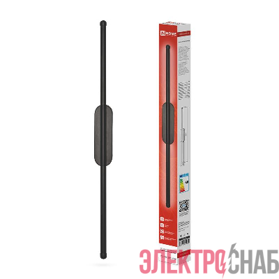Светильник светодиодный ESTETIKA LUV-60C-40BL 10Вт 4000К 700лм 230В 600х50х25 черн. IN HOME 4690612054810