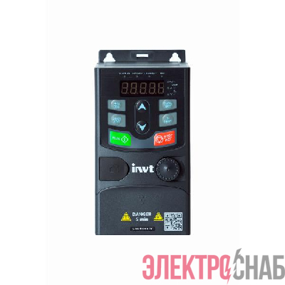 Преобразователь частоты GD20-0R4G-SS2 0.4кВт 220В INVT 90001-01501