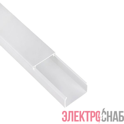 Кабель-канал магистральный 25х16 L2000 бел. (40м) EKF kkm-25-16