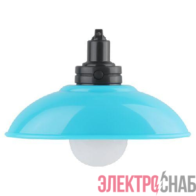 Светильник светодиодный NLED-487-1W-SW-BU ночник настенный на батарейках с выключателем голуб. ЭРА Б0051475