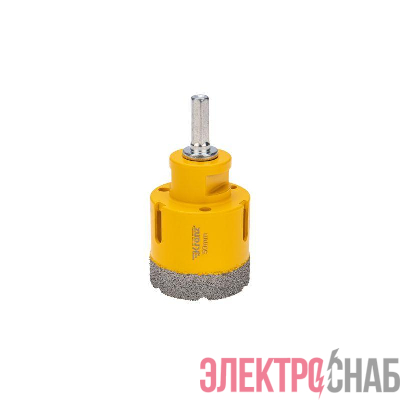 Коронка алмазная профессиональная по керамограниту и железобетону М14 вакуумное спекание 50мм для УШМ Kranz KR-92-1021