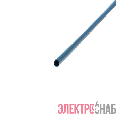 Трубка термоусадочная ТУТ нг 6.0/3.0 син. 1м Rexant 20-6005