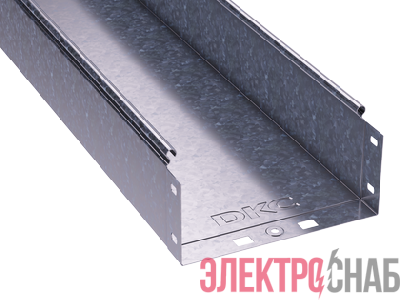 Лоток листовой неперфорированный 200х100 L3000 сталь 0.8мм DKC 35103