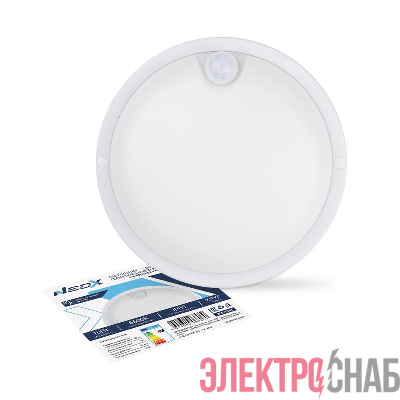 Светильник светодиодный СПП ИД-1065-КРУГ 10Вт 6500К IP65 900лм 140мм герметичный с инфракрасным датчиком NEOX 4690612066080