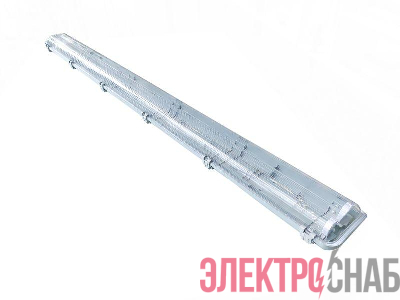 Светильник влагозащитный СПП-Т8-G13 Lite G13 IP65 1275х110х60мм ДСП линейный для LED ламп 2х1200мм GAUSS 909447212