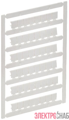 Маркер для CTS 6кв.мм/CP 10кв.мм без символов ARMAFIX IEK AF-CT10D-M-006-00