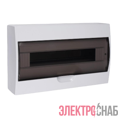Бокс модульный накладной PDB/W 1018 WH (ЩРН-П-18) IP41 пластик. Pro JazzWay 5071681