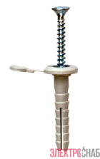 Винт М4х35 с дюбелем C6 (уп.100шт) DKC CM06520