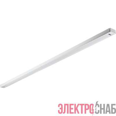 Шинопровод трековый накладной 1ф ARTLINE с питанием и заглушкой 2м алюм./медь с держателями с пластиковой планкой бел. Ritter 59784 5