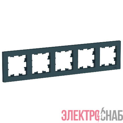 Рамка 5-м AtlasDesign универс. изумруд SE ATN000805