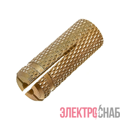 Анкер забивной М8 латунь (уп.100шт) СТРОЙМЕТИЗ UTORM9689212